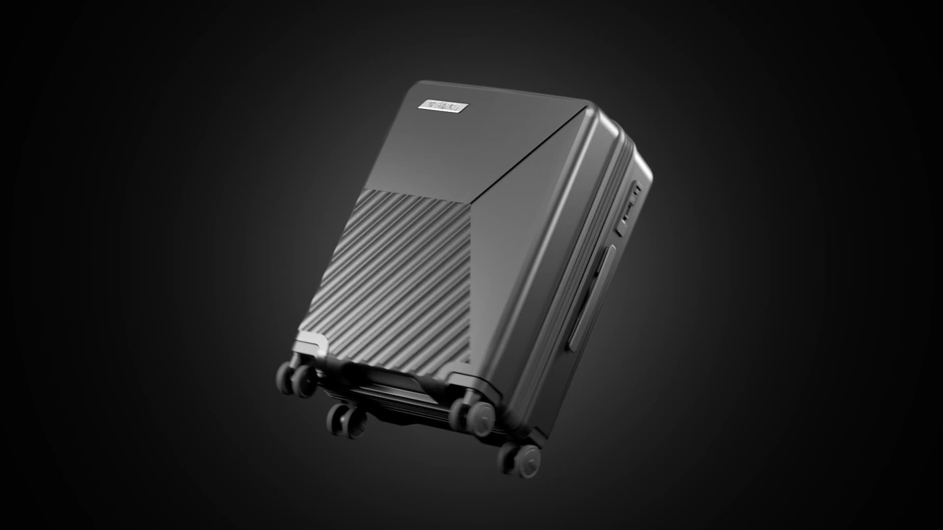 MIRAIKU Space Travel Case — 3D Product Animation