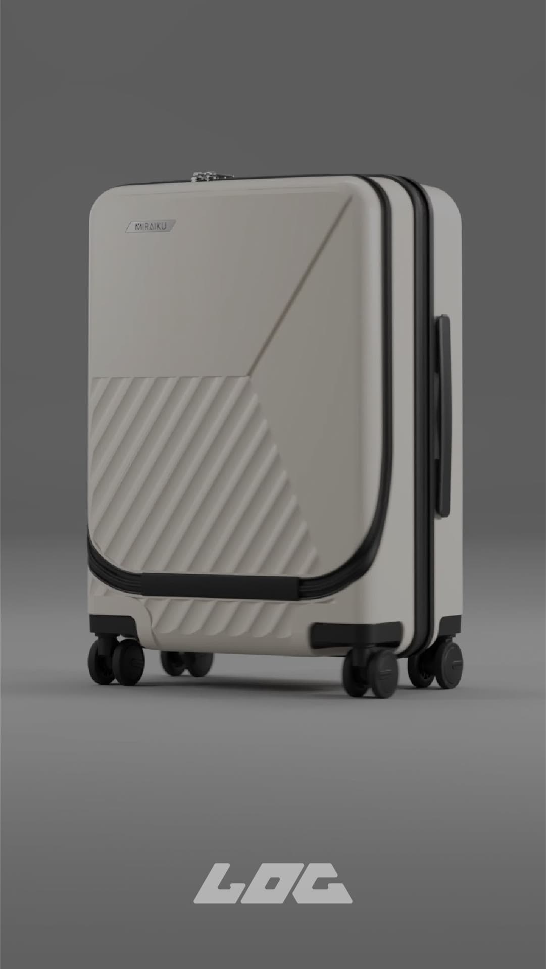 MIRAIKU Space Travel Case — 3D Product Animation