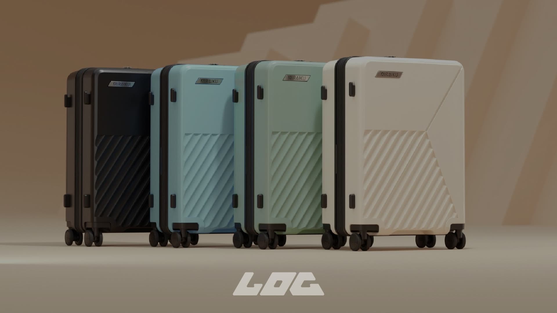 MIRAIKU Space Travel Case — 3D Product Animation