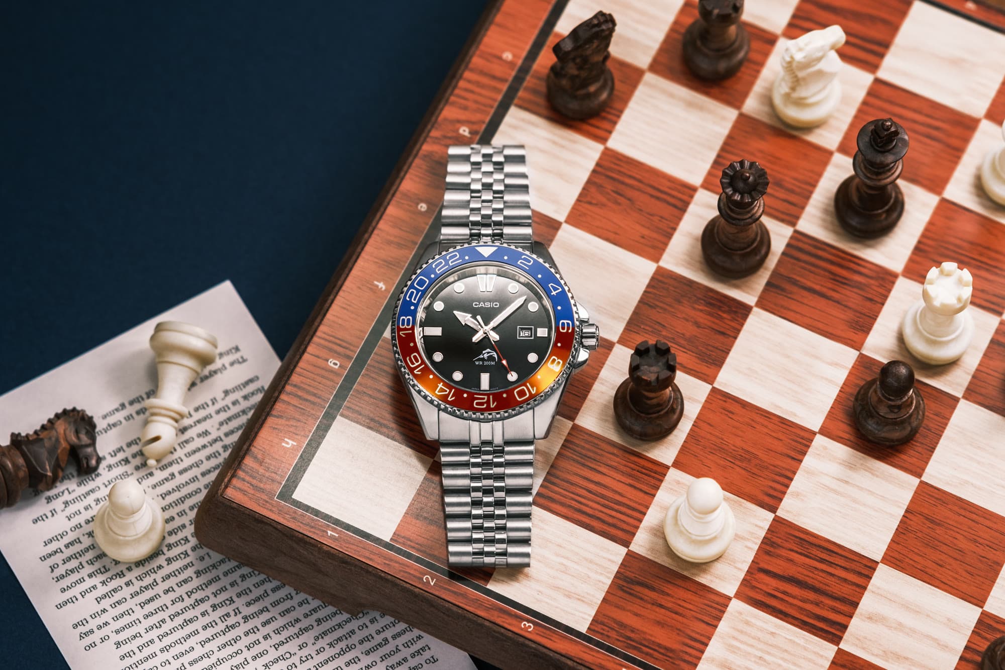 CASIO Watch Still Life Photography