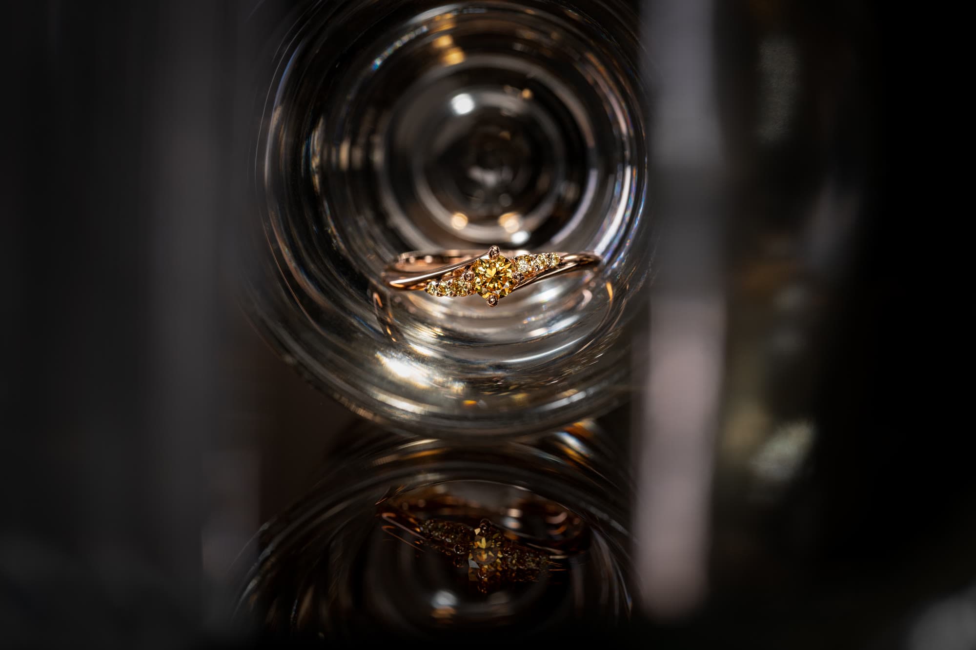 Twilight — "Warm Current" Jewelry Photography
