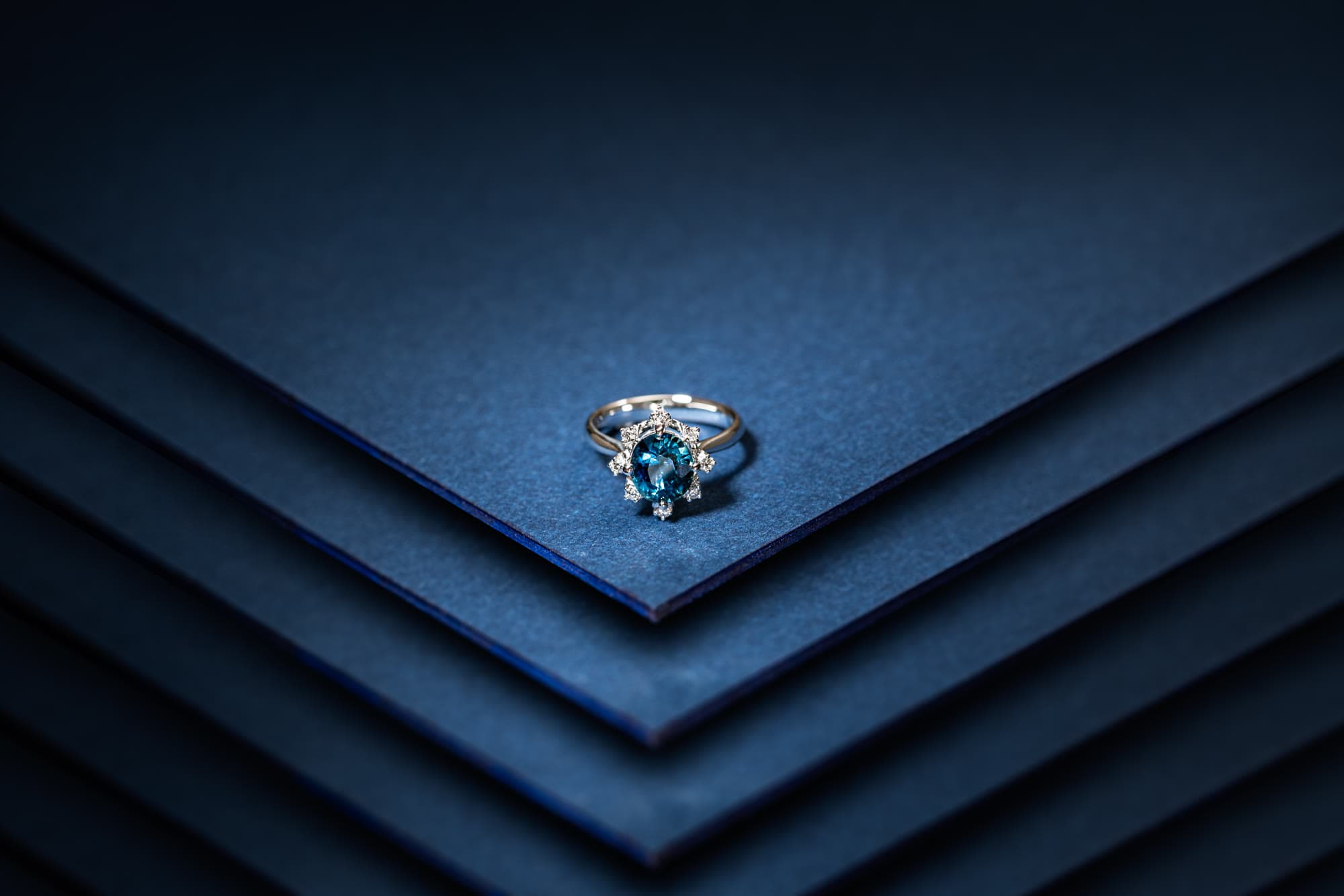 Twilight — "Warm Current" Jewelry Photography
