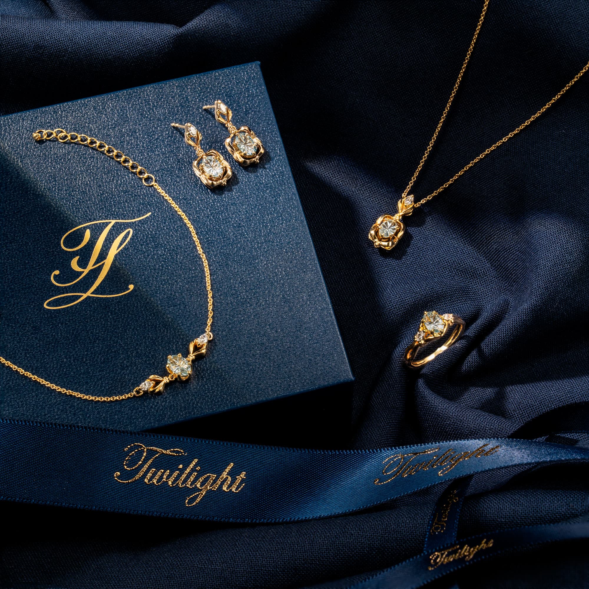 Twilight Studio — "Aurora" Jewelry Photography