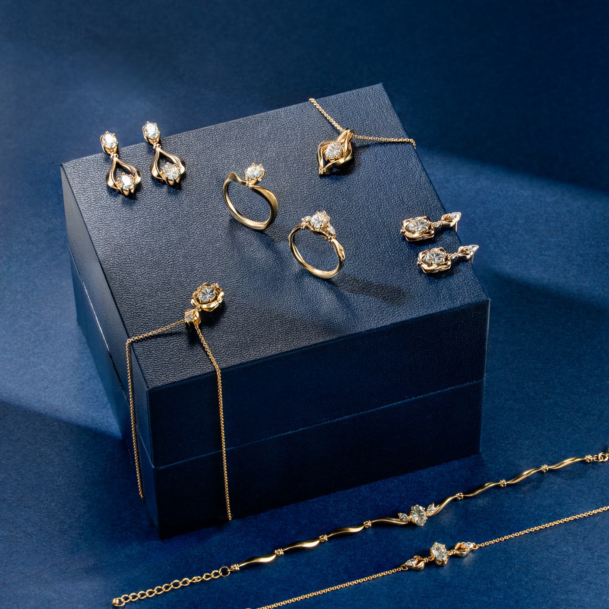 Twilight Studio — "Aurora" Jewelry Photography