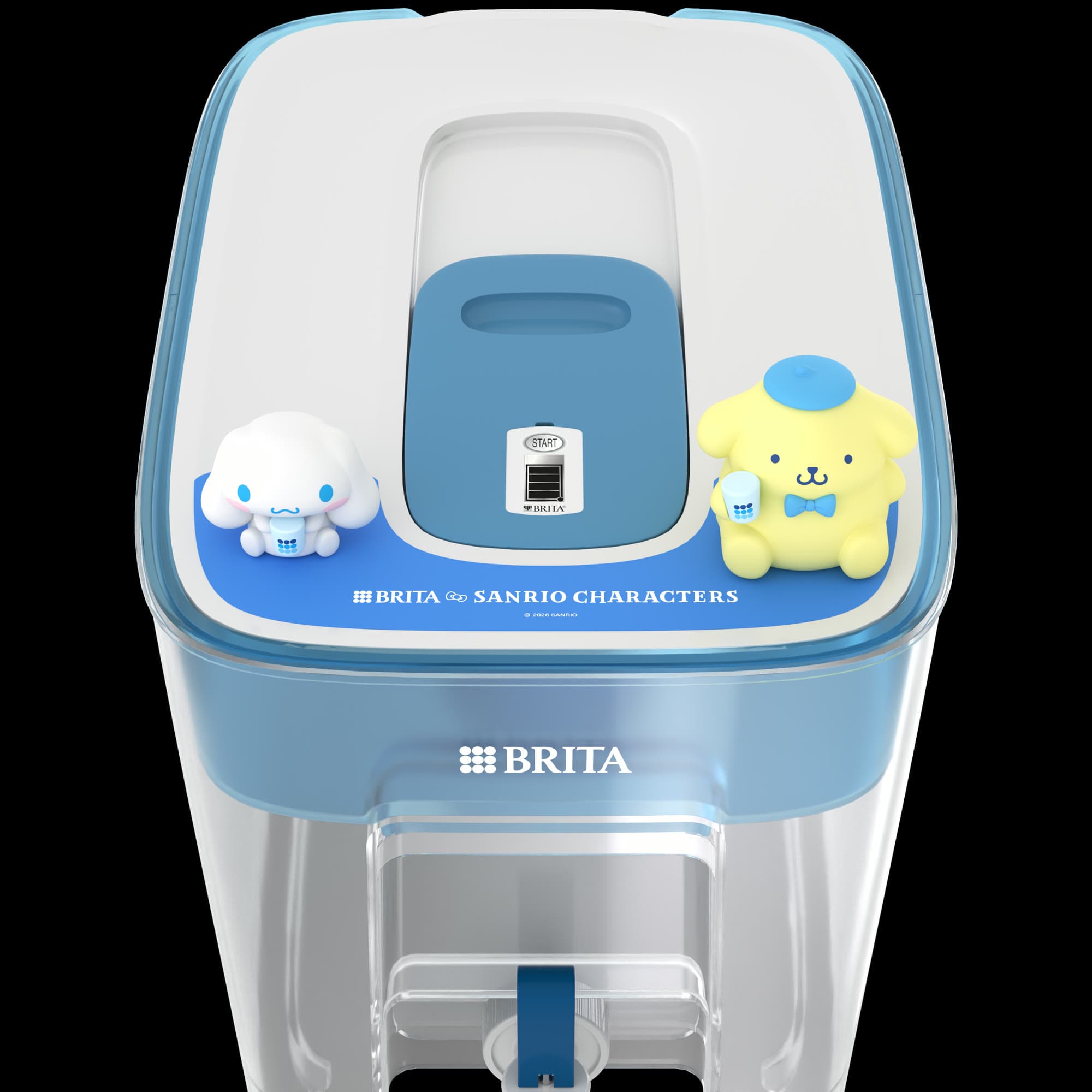 BRITA x Sanrio Limited Edition — 3D Visual Design