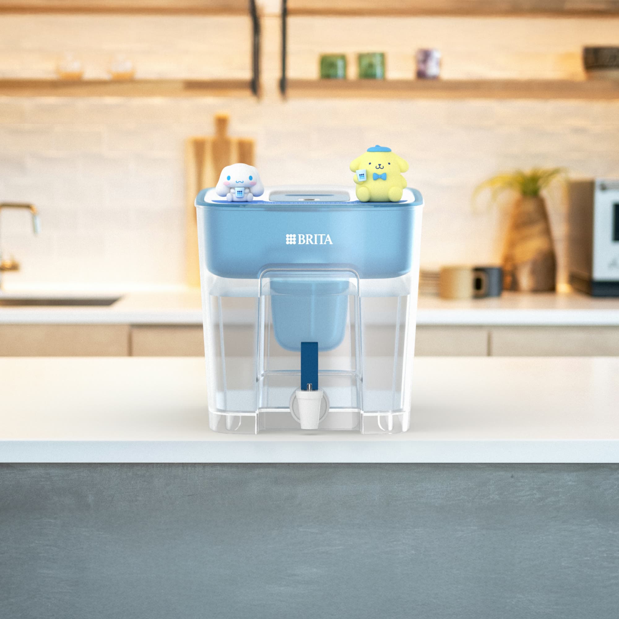 BRITA x Sanrio Limited Edition — 3D Visual Design