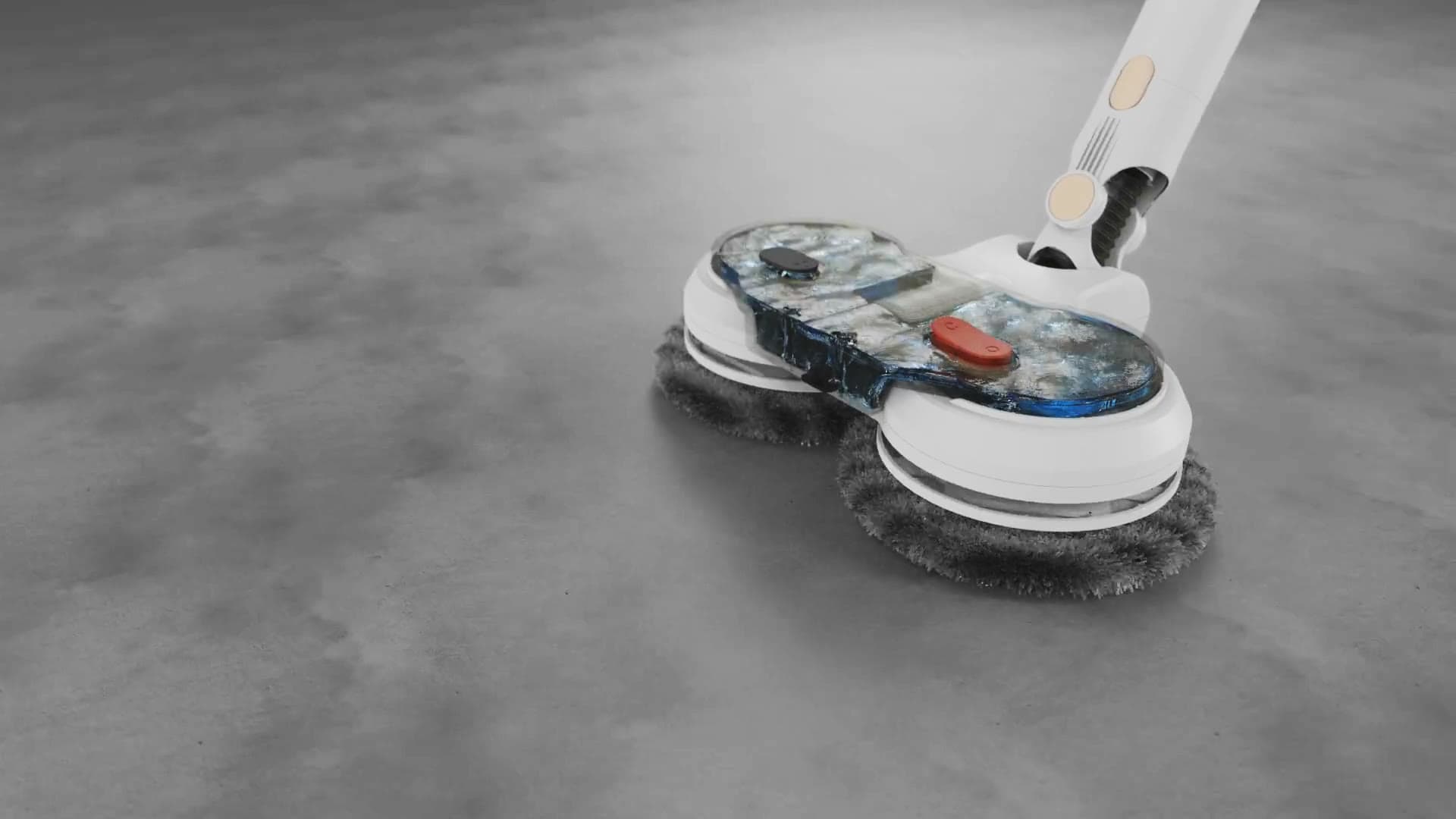 SANSUI Lightweight Cordless Vacuum Cleaner Structural Showcase Animation
