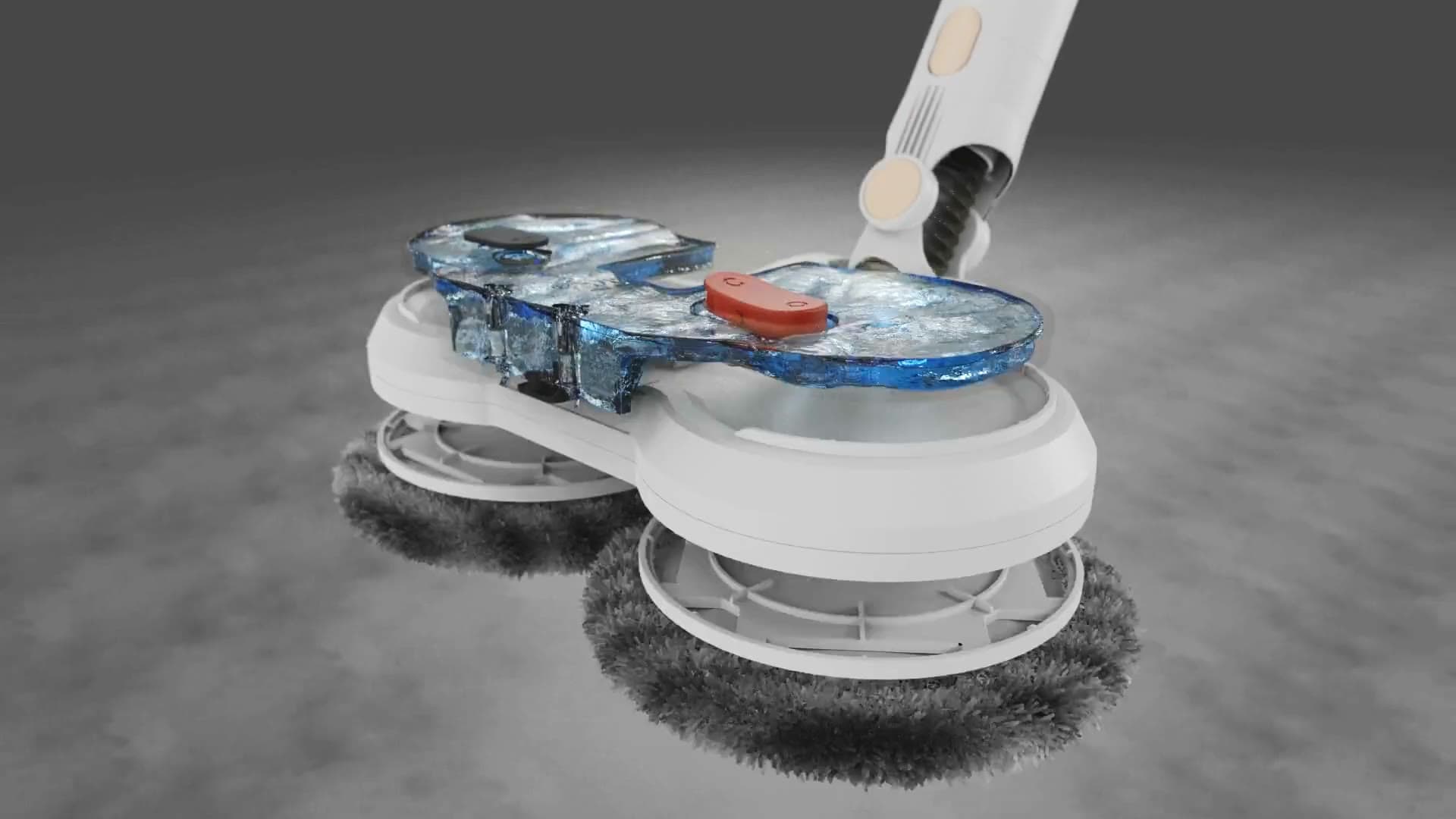 SANSUI Lightweight Cordless Vacuum Cleaner Structural Showcase Animation