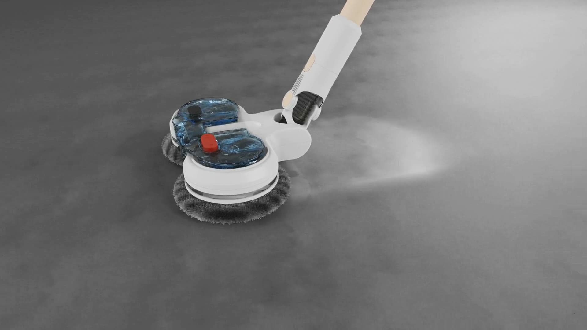 SANSUI Lightweight Cordless Vacuum Cleaner Structural Showcase Animation