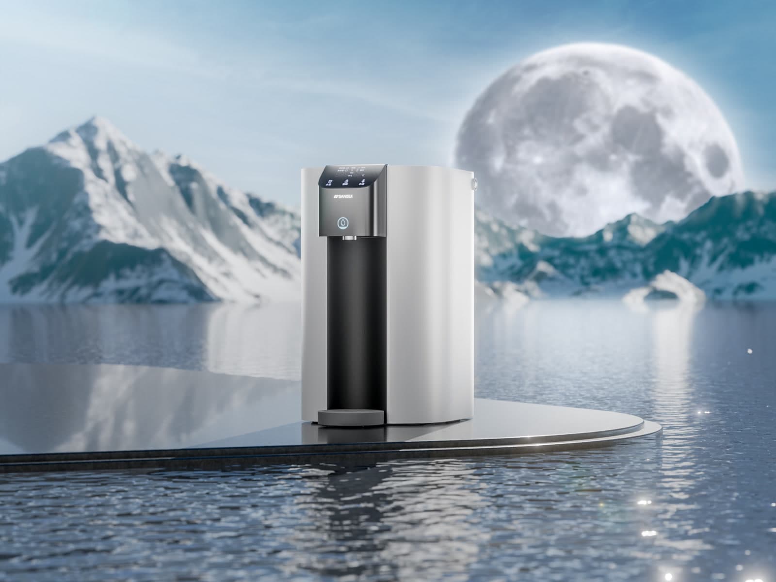 SANSUI Taiji Spring Water Purifier — 3D Product Animation