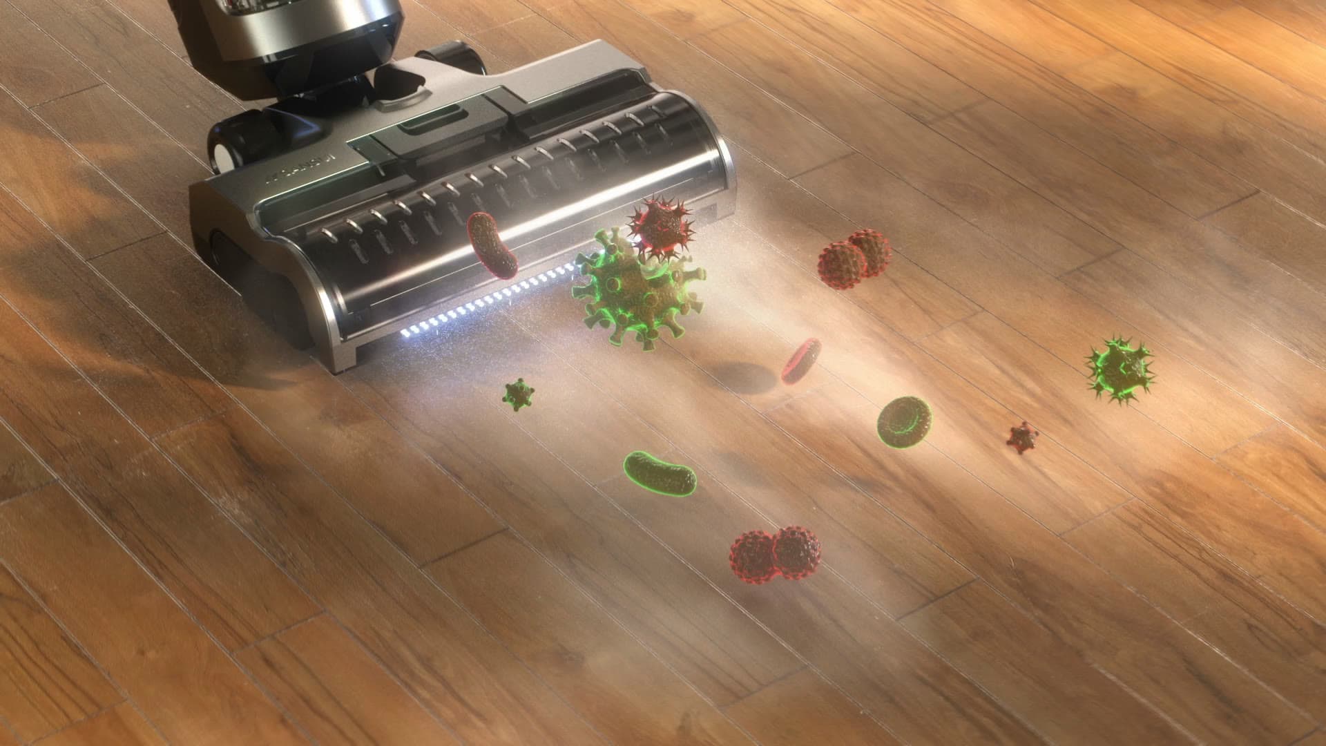 SANSUI Steam Vacuum Mop Product Film