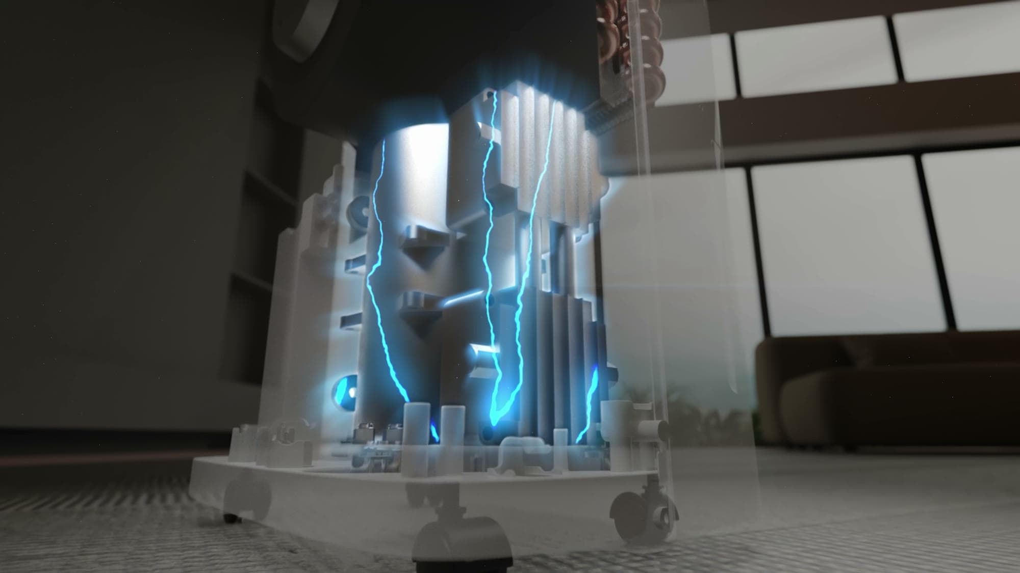 SANSUI Dehumidifier — 3D Product Animation