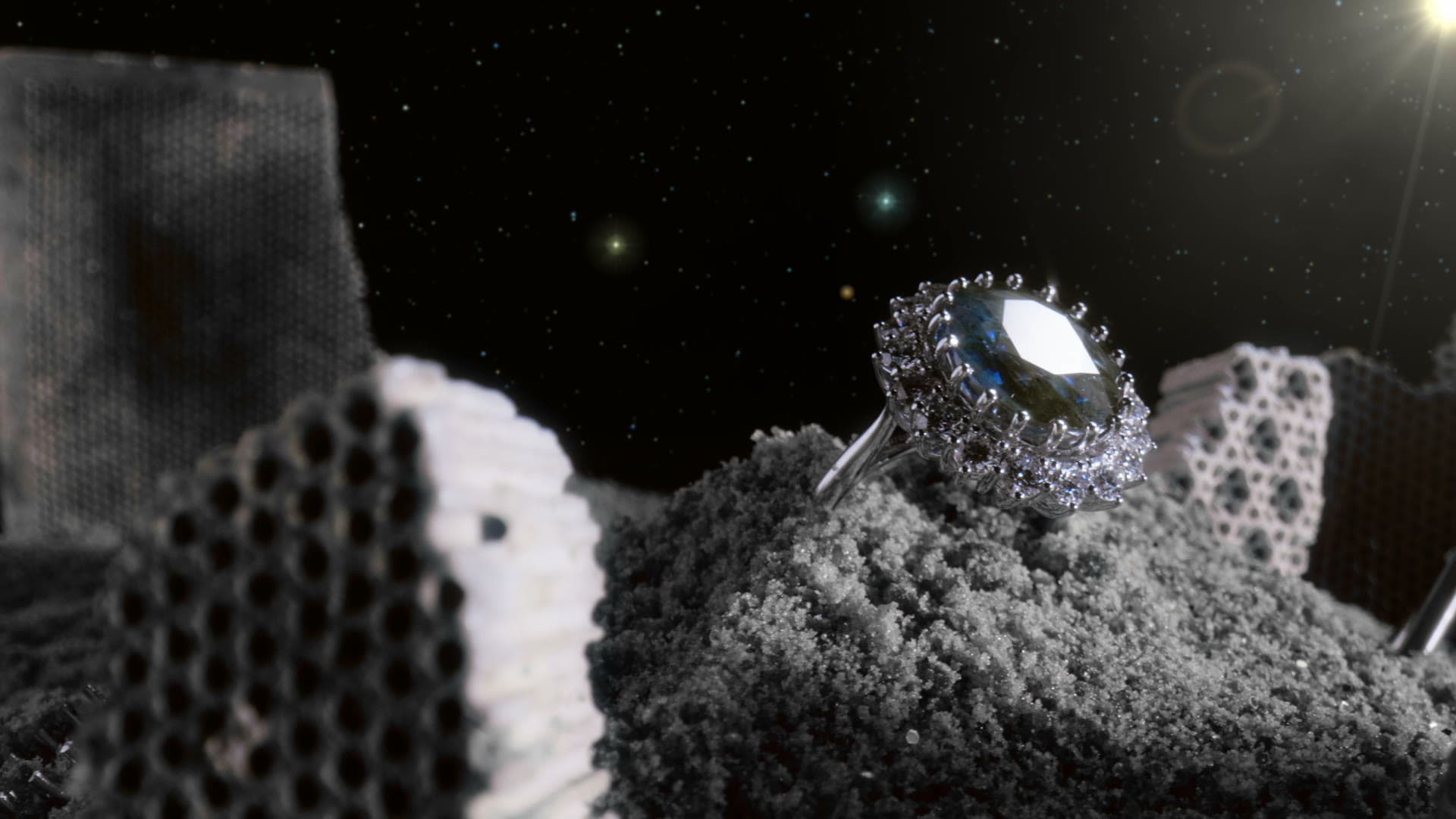 Twilight Studio — "Zhanlan" Ring 3D Compositing Commercial