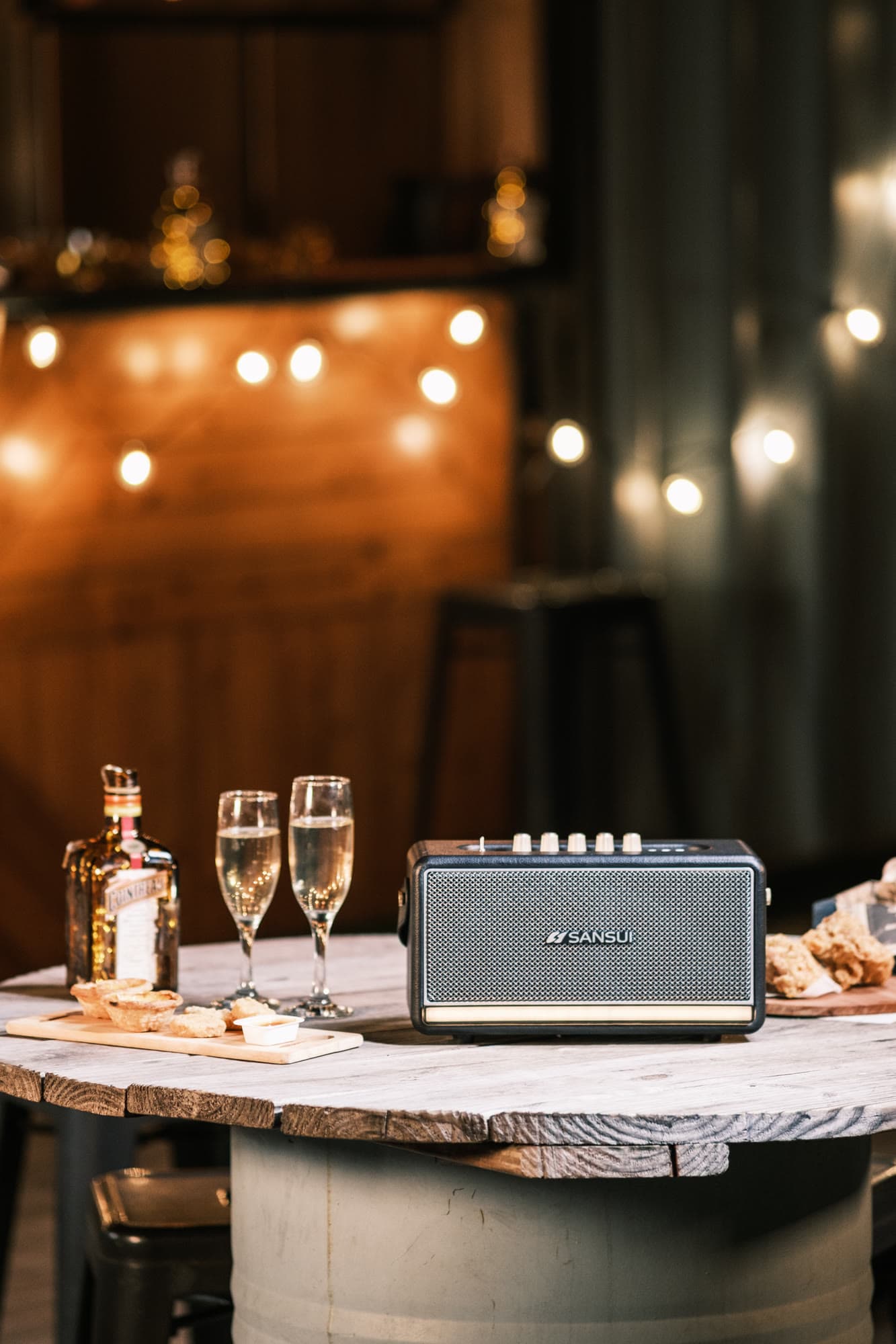 SANSUI Soul of Sound Bluetooth Speaker — Product Photography